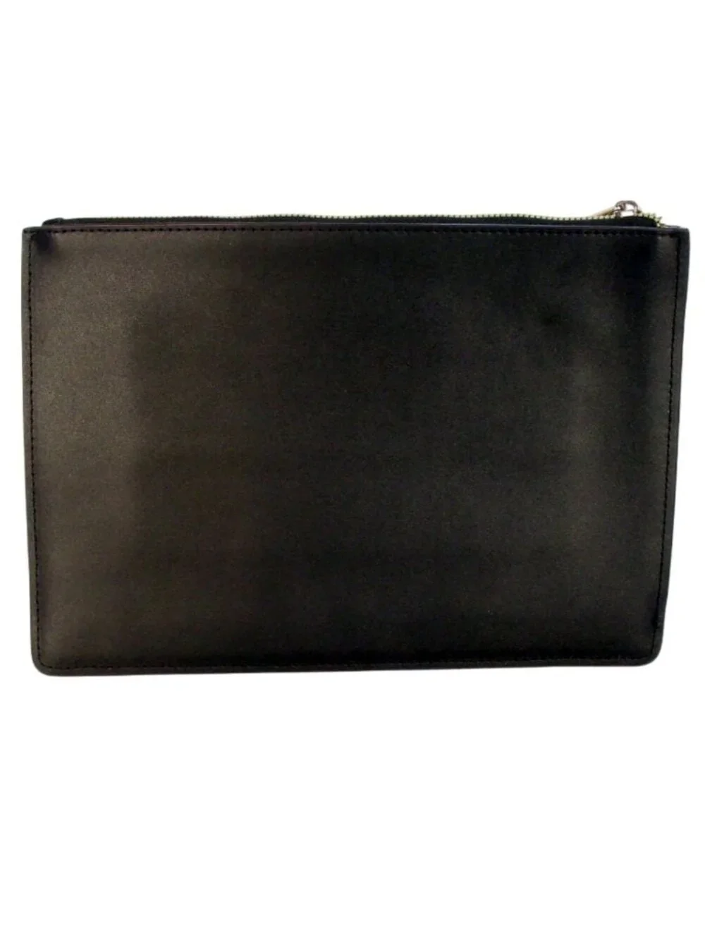 AIMEE KESTENBERG Sicily $128 Black Leather Zip Organizer Clutch Pouch - Picture 4 of 8